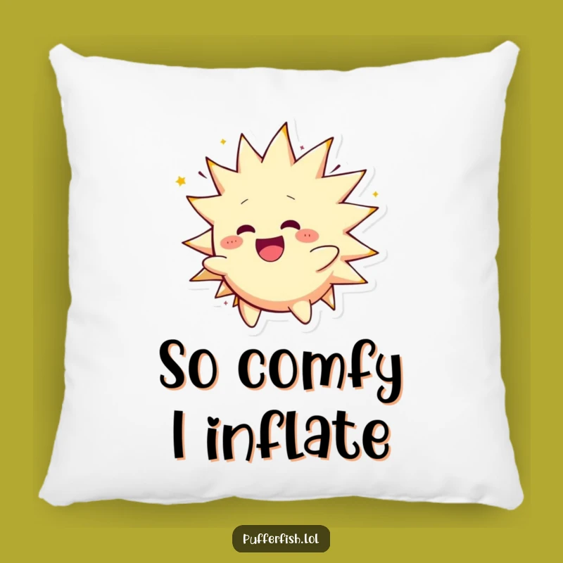 Funny Spiky Character Pillow - Cozy Comfort with a Spin of Joy
