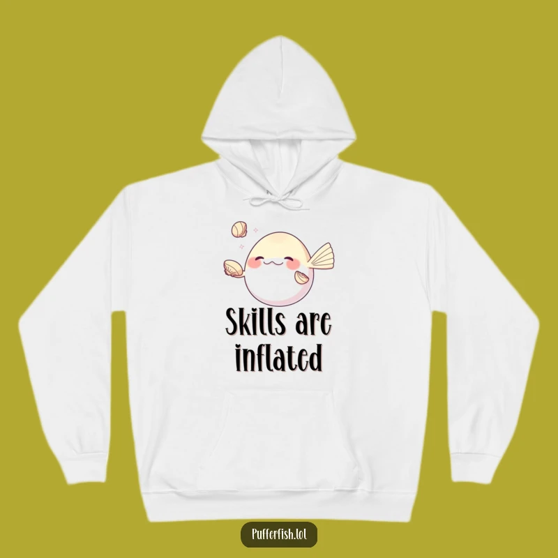 Funny Juggling Pufferfish Hoodie: Cozy Skillful Design, Your Ultimate Funny Gift