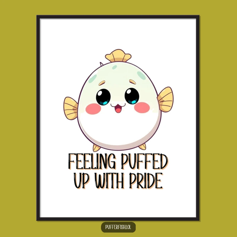 Free Printable Pufferfish Wall Art: Funny Downloadable Decor for Aquatic Fun