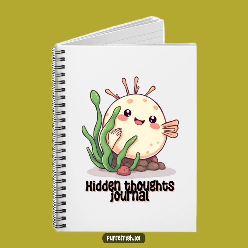 Funny Kawaii Pufferfish Notebook: Playful Notes & Cute Ideas